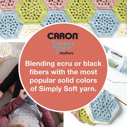 Caron® Simply Soft® Heather Yarn